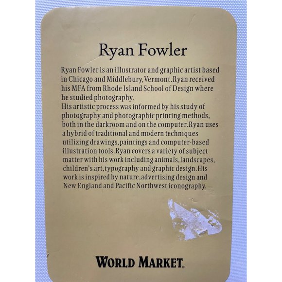 Pug Dog Print by Ryan Fowler 16x16 Great Christmas Gift - Picture 5 of 5